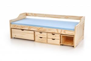 Detská posteľ MAXIMA 2 s úložným priestorom borovica Halmar #1 small