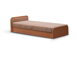 NABBI Pinerolo 80 L jednolôžková posteľ s úložným priestorom hnedá