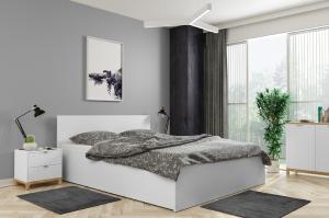 BMS Široká výklopná posteľ Panamax 160 Farba: Biela, Prevedenie: 160 x 200 cm