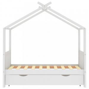 Detská posteľ 80x160 borovice Dekorhome Biela #3 small