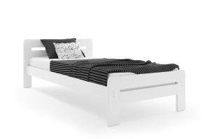 BMS Jednolôžková posteľ Dallas Farba: Biela