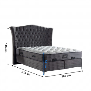 Boxspringová posteľ MERSIA Tempo Kondela 160 x 200 cm #3 small