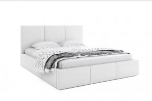 BMS Manželská posteľ HAILEY | 160 x 200 cm Farba: Biela
