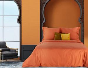 ArtFir Obliečky na dvojlôžko MOROCCO | oranžové 160 x 200 cm #3 small