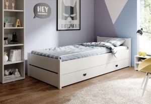 ArtAdrk Jednolôžková posteľ MARCELLO | 90 x 200 cm Prevedenie: s úložným priestorom
