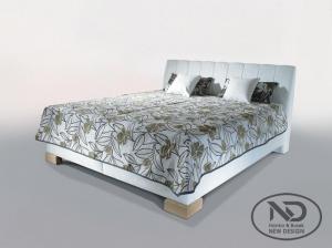 New Design  Manželská posteľ CASSA 160 | ND4 Varianta: s roštom ND4 / bez matraca