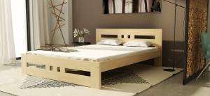 Dolmar Drevená posteľ Roma | výpredaj Farba: Roma skladová zásoba borovica, Prevedenie: 80 x 200 cm