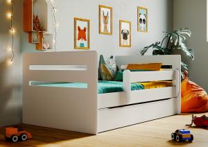 Detská posteľ Ourbaby Tomi biela 160x80 cm