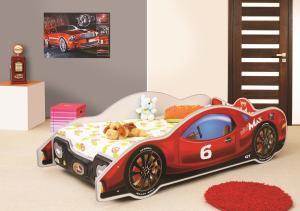Artplast Detská posteľ Auto Mini Max červené