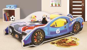 Artplast Detská posteľ Auto Mini Max modré