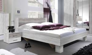 Manželská posteľ Vera Farba: Dub sonoma / biela, Prevedenie: 160 x 200 cm #1 small