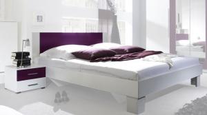 Manželská posteľ Vera Farba: Dub sonoma / biela, Prevedenie: 160 x 200 cm #2 small