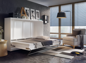 Dig-net nábytok Sklápacia posteľ Concept pro CP-04 / 140x200 Farba: Biela #2 small