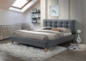 Signal Manželská posteľ TEXAS Prevedenie: 140 x 200 cm, sivá