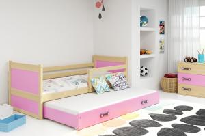 BMS Detská posteľ RICO 2 / BOROVICA 200x90 Farba: Biela #2 small
