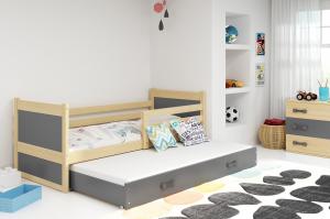 BMS Detská posteľ RICO 2 / BOROVICA 200x90 Farba: Biela #3 small