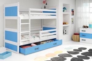 BMS Detská poschodová posteľ RICO / BIELA 160x80 Farba: Biela #1 small