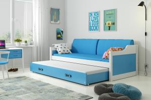 BMS Detská posteľ DAWID / BIELA 190x80 Farba: Biela #1 small