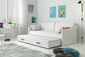 BMS Detská posteľ DAWID / BIELA 190x80 Farba: Biela #3 small