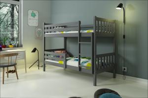 BMS Poschodová detská posteľ Carino 90x200 Farba: Biela #2 small