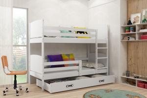 Detská poschodová posteľ Tami 2 BMS 80 x 190 Farba: Borovica / biela #1 small