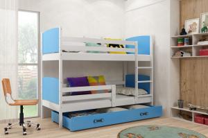 Detská poschodová posteľ Tami 2 BMS 80 x 190 Farba: Borovica / biela #3 small