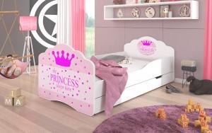 ArtAdr Detská posteľ Casimo Princezná so zásuvkou Prevedenie: bez zábrany