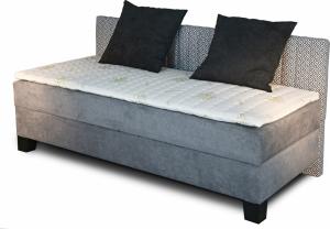 New design Čalúnená posteľ NOVO s dlhým čelom Rozmer.: 80 x 200 cm