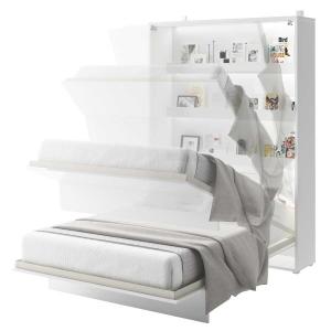 Dig-net nábytok Sklápacia posteľ BED CONCEPT BC-01p Farba: Biela / biely lesk #3 small