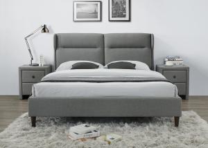 HALMAR Santino 160 čalúnená manželská posteľ s roštom sivá #2 small