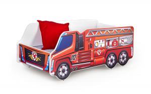 HALMAR Fire detská posteľ s roštom a matracom kombinácia farieb #1 small