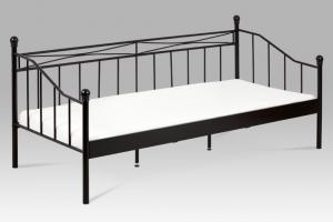 Posteľ 90x200cm BED-1905 BK čierna Autronic Biela #1 small