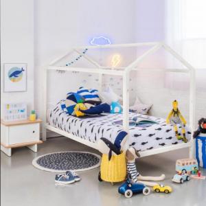 Detská Montessori posteľ IMPRES biela Tempo Kondela