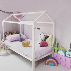 Detská Montessori posteľ IMPRES biela Tempo Kondela #1 small