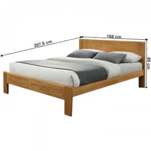 Manželská posteľ KABOTO dub Tempo Kondela 160 x 200 cm #1 small