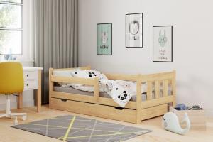 Detská posteľ so zásuvkou MARINELLA 160x80 cm Halmar Biela #1 small